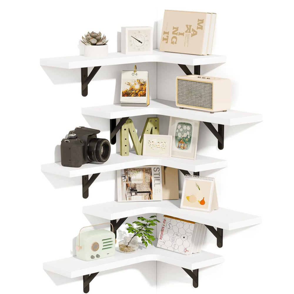 Bathroom Wall-mounted Rack Floating Partition Bedroom Living Room and Kitchen Decorative Storage Rack