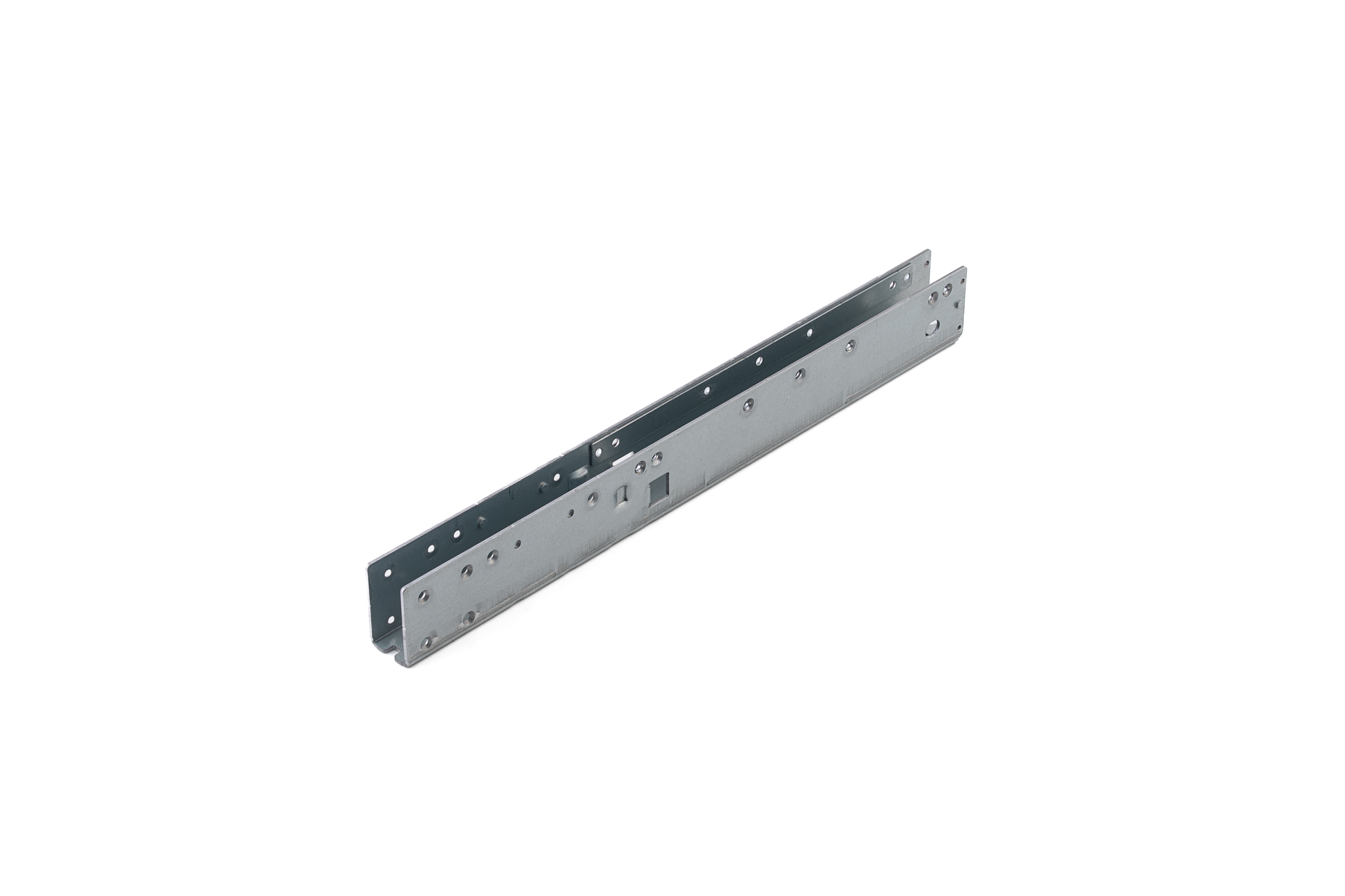 OEM Custom Precision Stamping U Shape Channel Bracket Galvanized Steel Hardware Industrial Shelf Support Rail Metal Parts