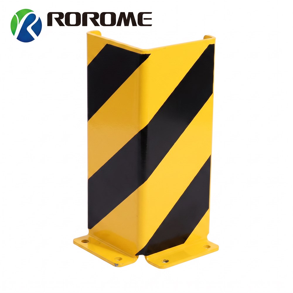 ISO 9001 HOT SALE PALLET RACKING PROTECTORS -U Style CORNER PROTECTION GRASH PROTECTION GUARDS WITH GUIDE ROLLERS