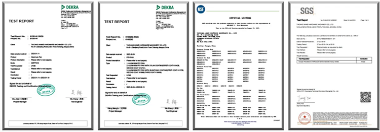 NSF Certificate