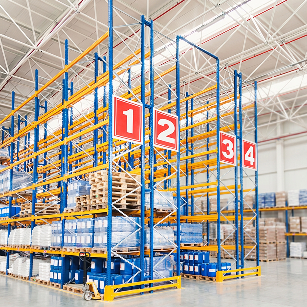 Galvanized Steel Pharma Industrial Warehouse Heavy Duty Pallet Rack
