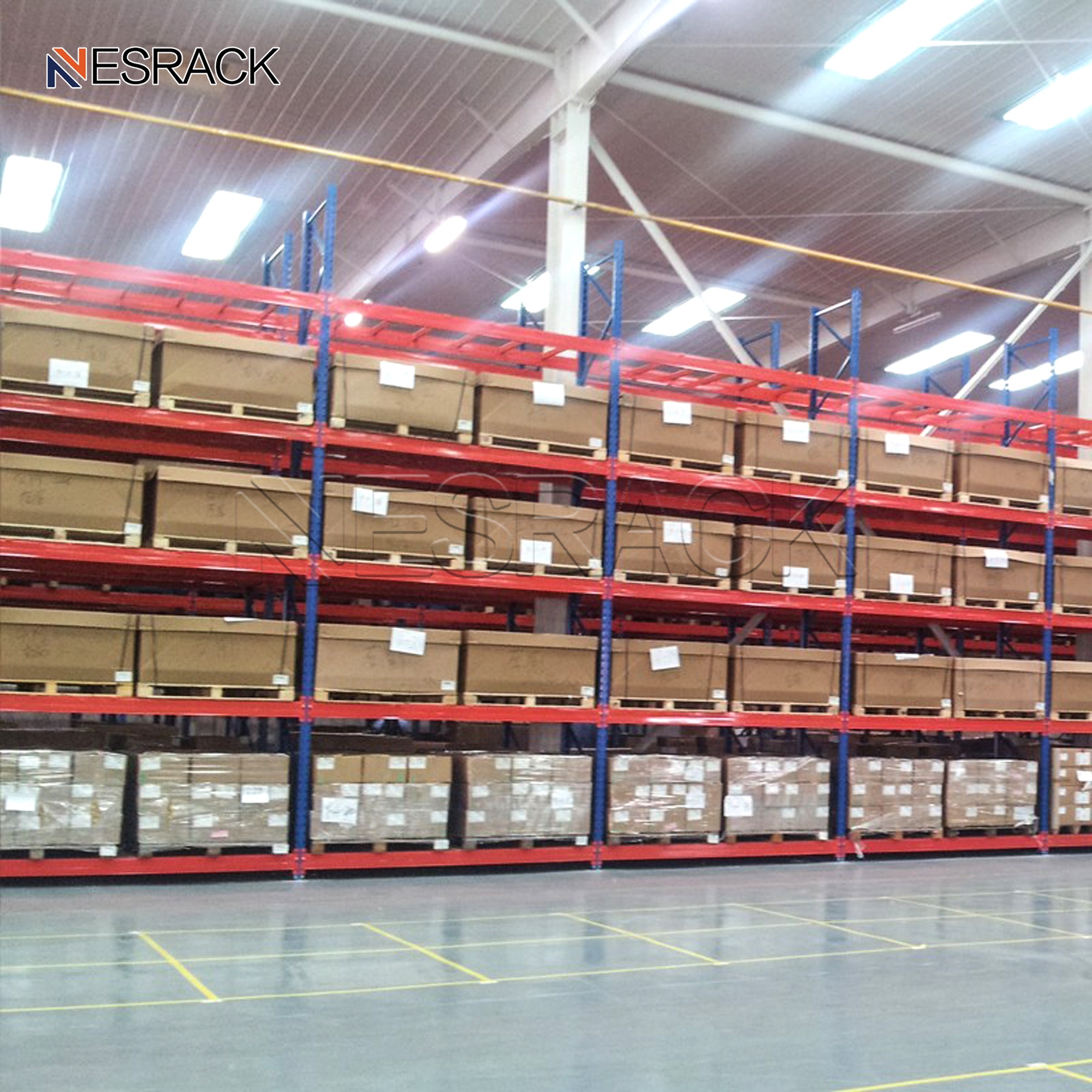 Heavy Duty Warehouse Rack Boltless Storage Shelving Heavy Duty High Pallet Racking For Industry Warehouse