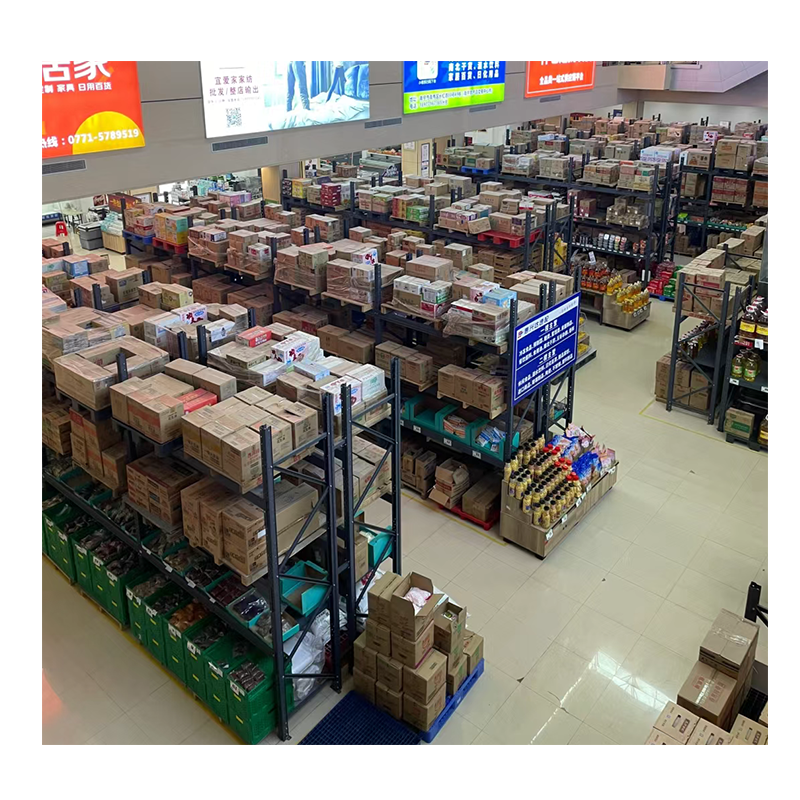 Guichang Ebb and Flow Vertical Rack Pallet Flow Racking Track Customized Gravity Carton Flow Racking System