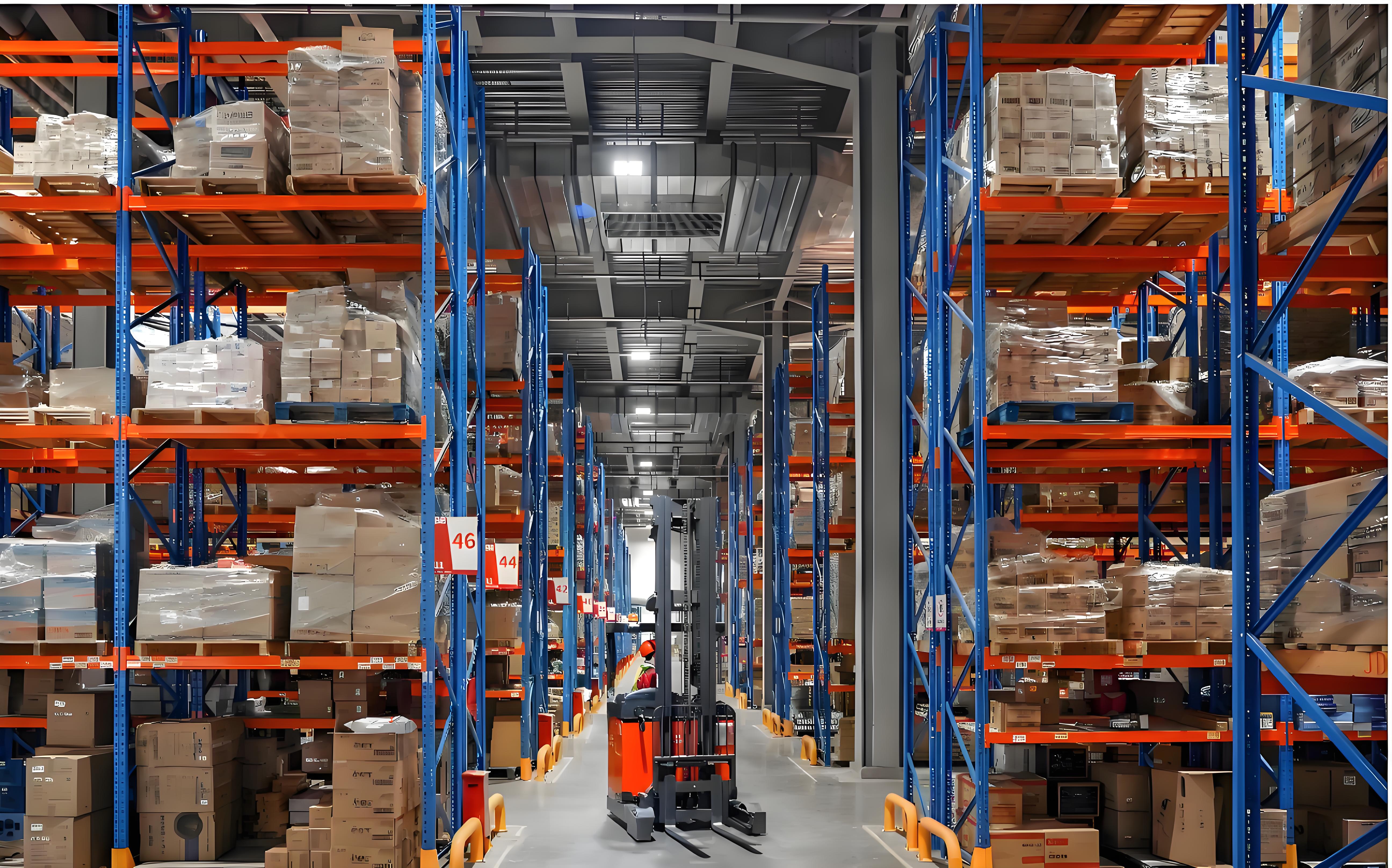 China Factory Customized Steel Selective Pallet Storage Racks Heavy Duty Adjustable CE Certified ESD Protection Plug-In