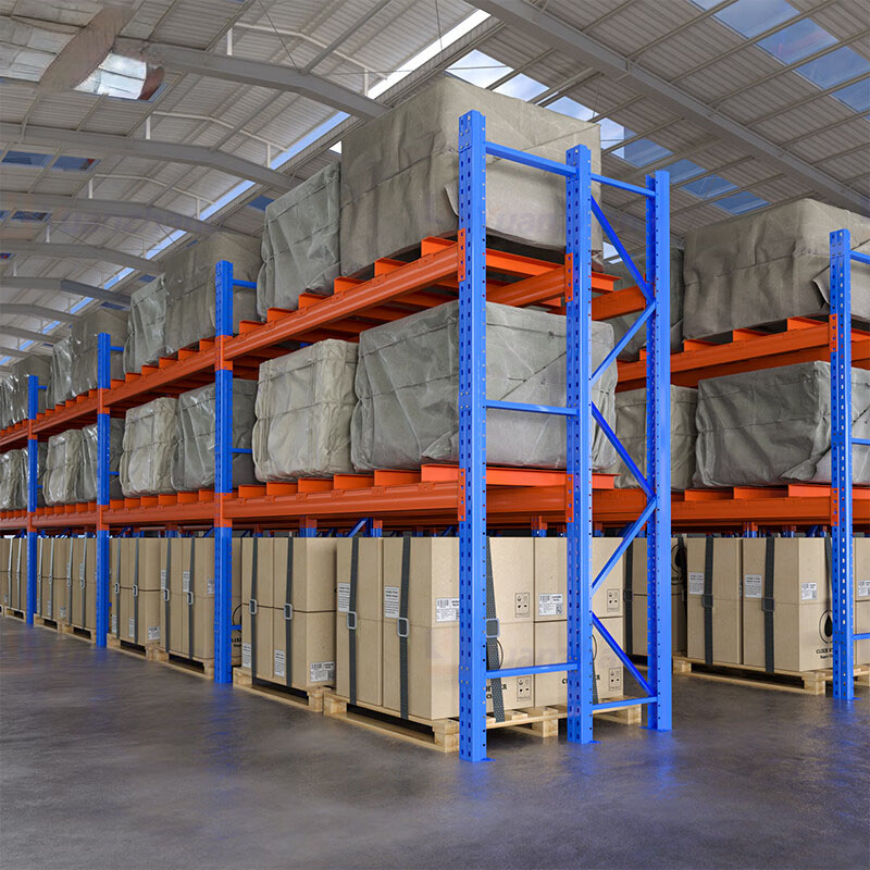 YZ Adjustable Light/weight Steel Shelving Multi-layer Heavy Industrial Metal Heavy-duty Pallet Rack Customizable Storage Shelves