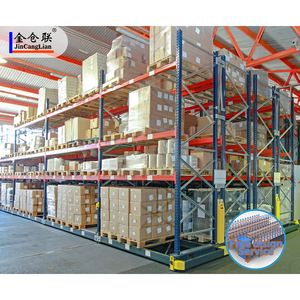 Modular Steel Backwall Shelf Selective Pallet Rack Heavy Duty Warehouse 5-Layer Corrosion Protection Storage Rack