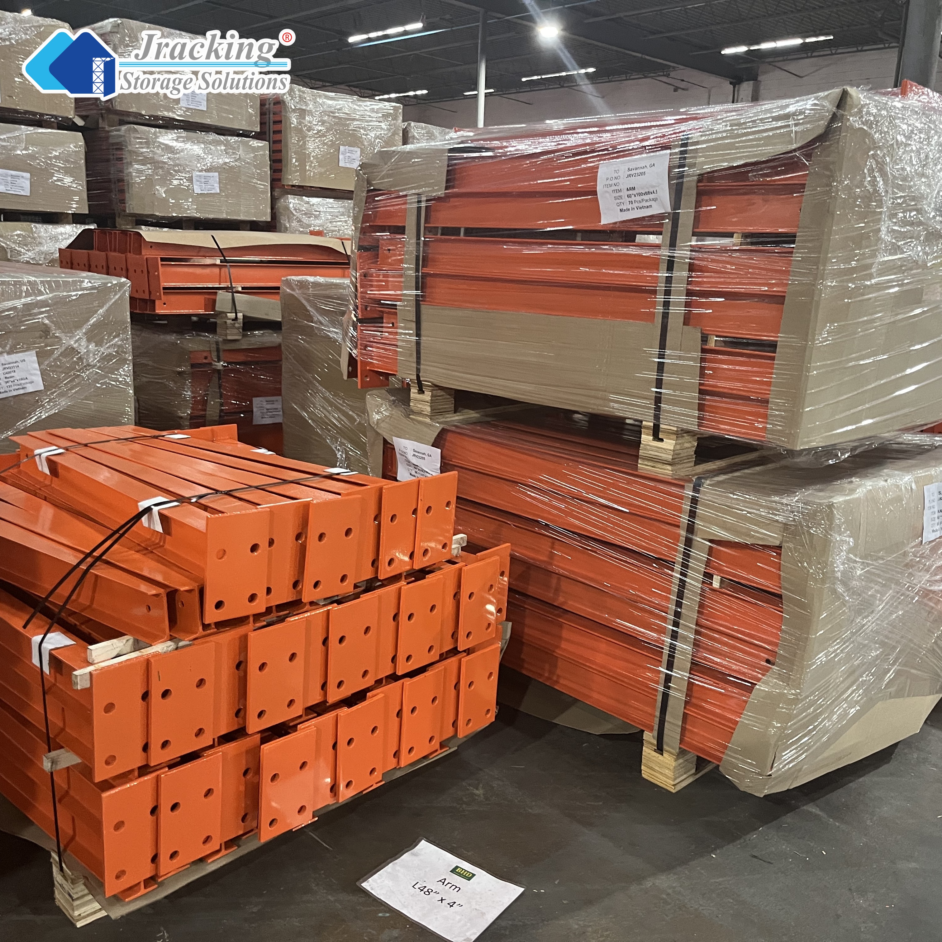 WAREHOUSE RACKING Warehouse Heavy Duty Cold Storage Rack Selective Narrow Aisle Metal Industrial Pallet Racking System