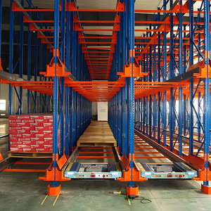 Heavy Duty Steel 4-Way Shuttle Racking System AS/RS with Corrosion Protection for LIFO/FIFO Automated Storage
