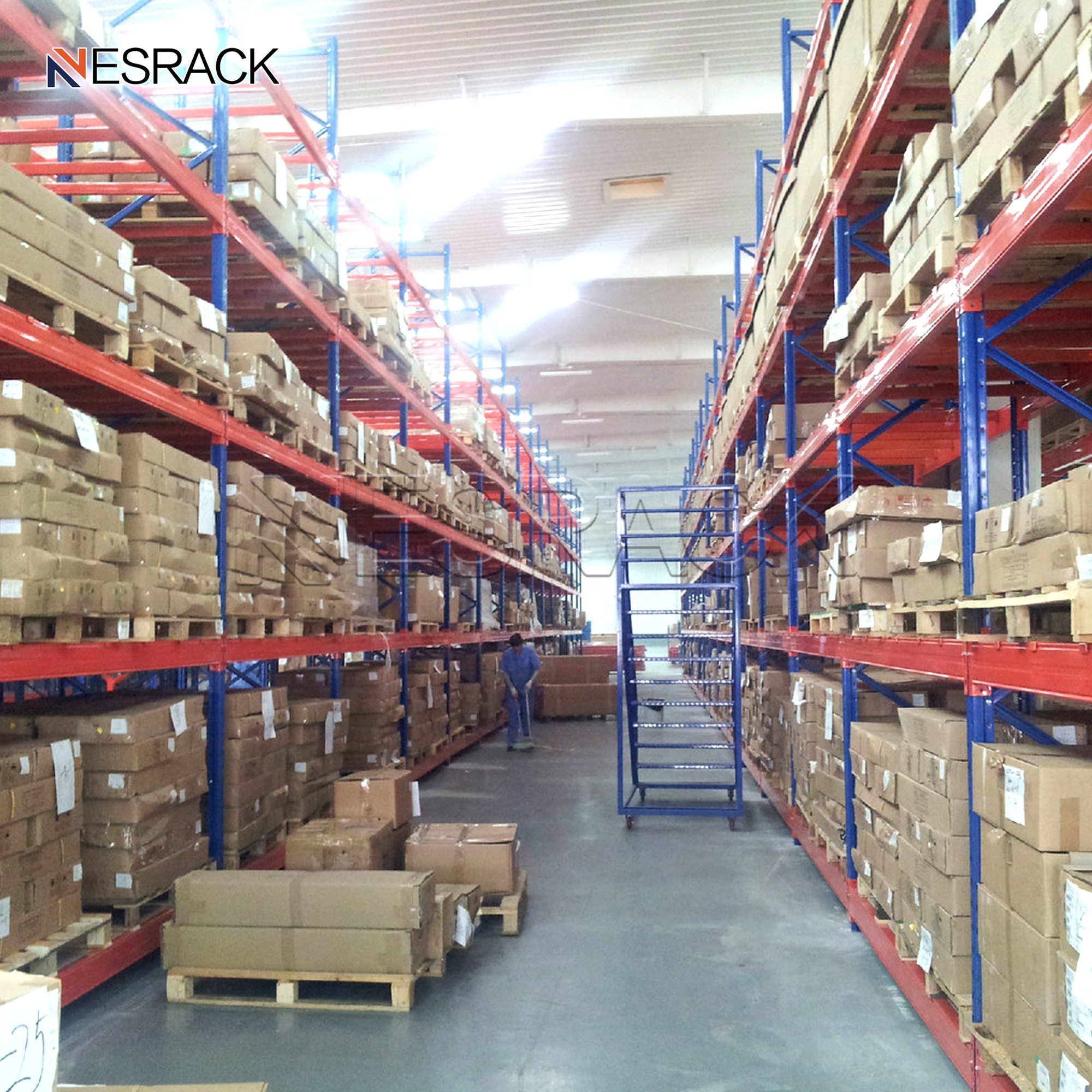 Heavy Duty Warehouse Rack Boltless Storage Shelving Heavy Duty High Pallet Racking For Industry Warehouse