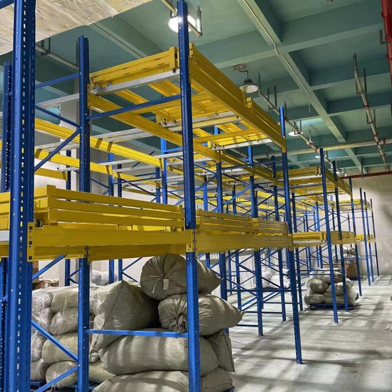 Non-Standard Customized Heavy Duty Metal Shelf Wire Racks Storages Warehouse Pallet Shelving System Push Back Rack for Sale