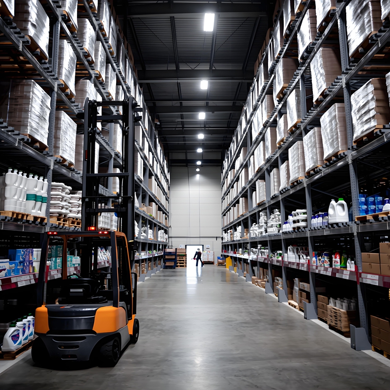 Industrial Steel Heavy-Duty Drive-In Pallet Rack Adjustable Warehouse Rack Durable Metal Large-Capacity Storage Solution