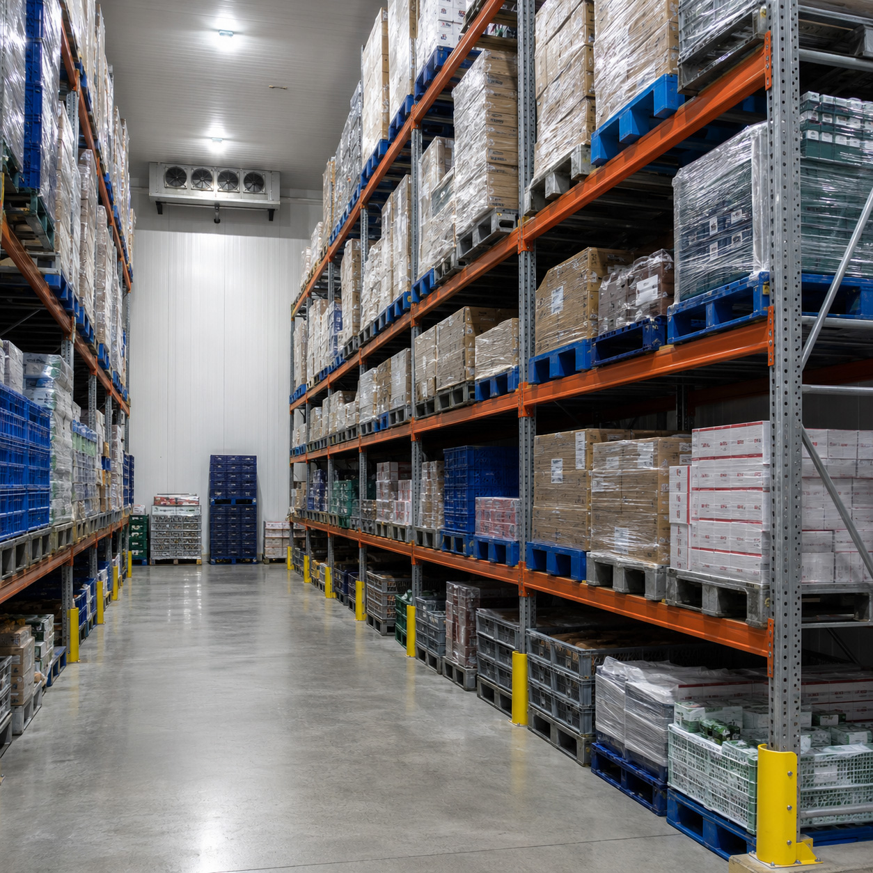 Durable Steel Storage Rack Steel Pallet Racking Heavy Duty Selective Pallet Racking System For Logistics Solutions