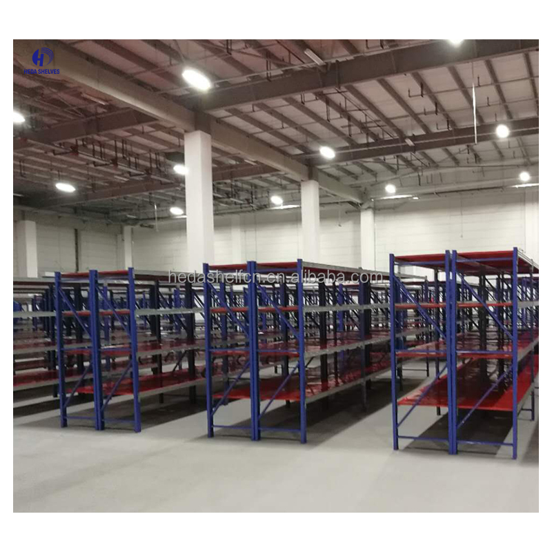 Heavy Duty Metal Garage Shelving Industrial Shelves 4 Tier Boltless Durable Shelves Warehouse Longspan Rack