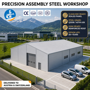 High-Bay Racking Steel Structure Warehouse for High Density Automated Storage and Logistics
